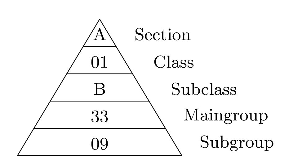 Generic diagram showing a tree-like hierarchical structure